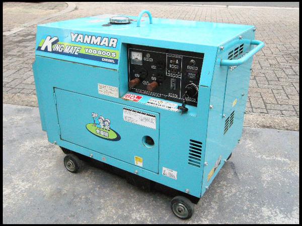 ヤンマー KING MATE YDG 500S ディーゼルエンジン発電機 | 中古品・不
