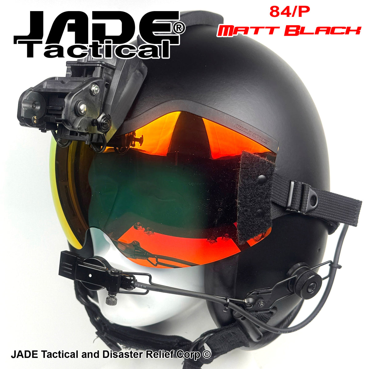 GENTEX 84/P USA Flight Helmet ANVIS NVG Mount – Jade Tactical