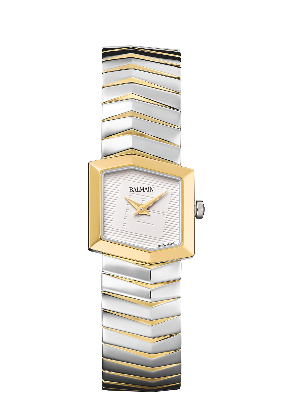Balmain Taffetas Stainless Steel Two Tone Women Watch B46523928