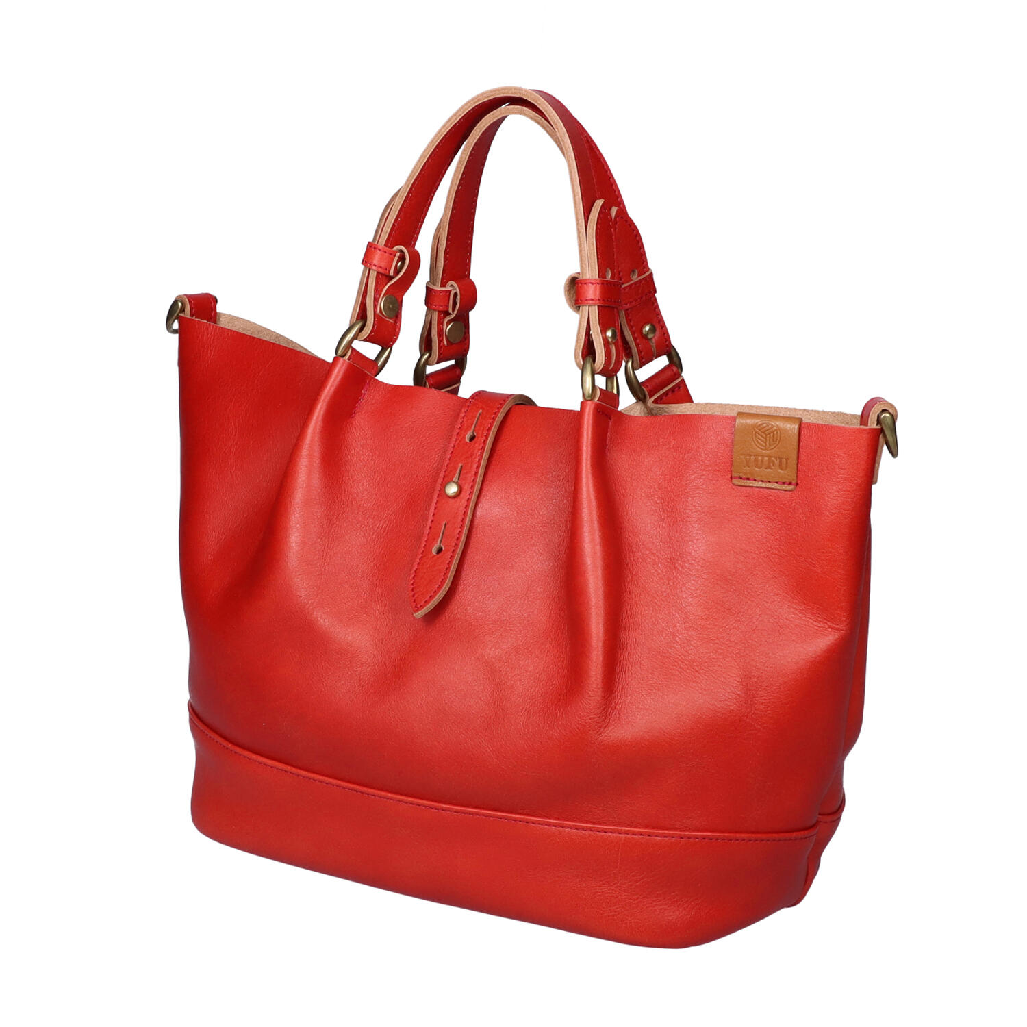 A4 プリーツ入り 牛革 トート バッグ(小) | 有限会社 アトリエフォル