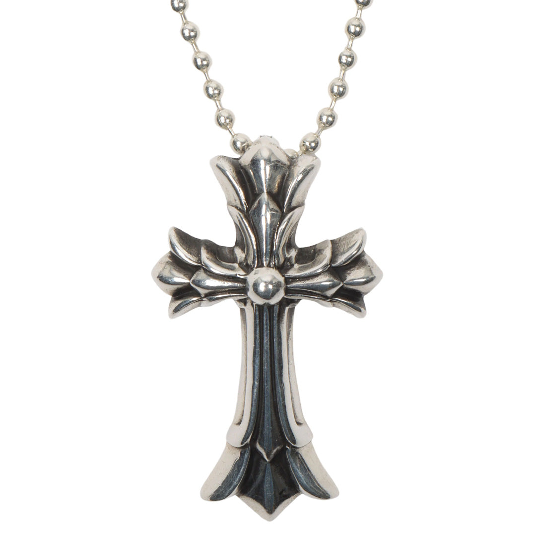 Chrome Hearts Double Cross Pendant (With Chain) | Kenshi