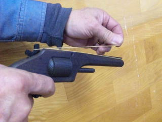 龍馬の拳銃ゴム鉄砲/木製ゴム鉄砲