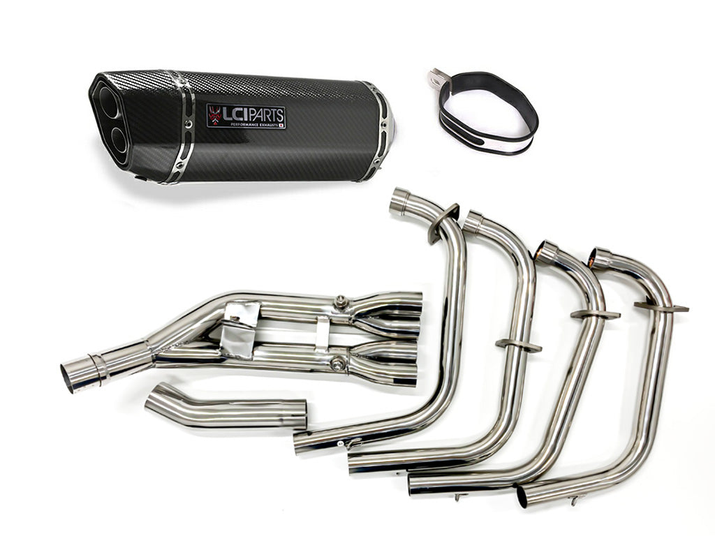 LCIフルチタンマフラー エンド部焼入れオプション付き バイク用