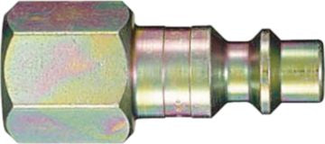 Quick Disconnect Plug Steel 1/4