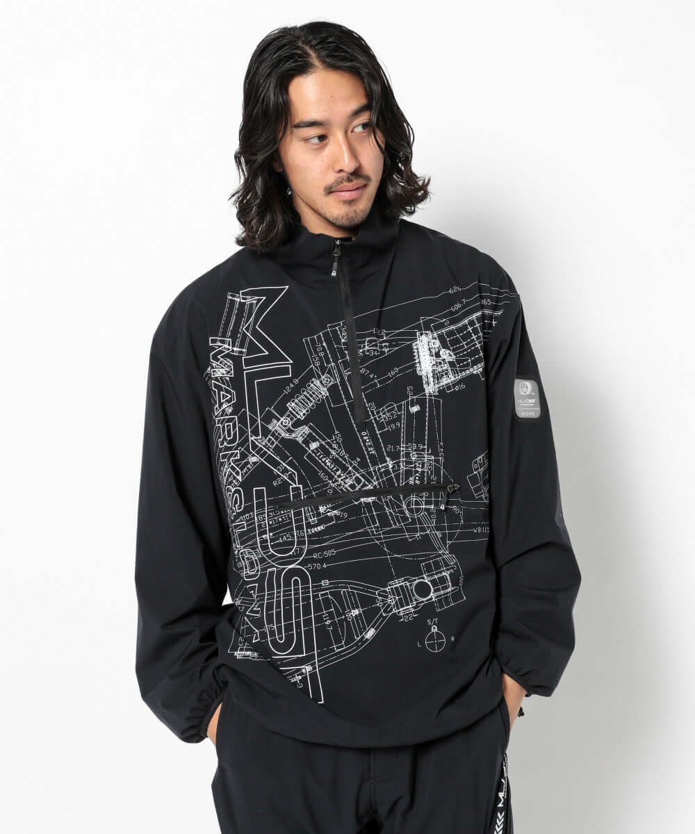 Destination Half-Zip Nylon Blouson | MEN