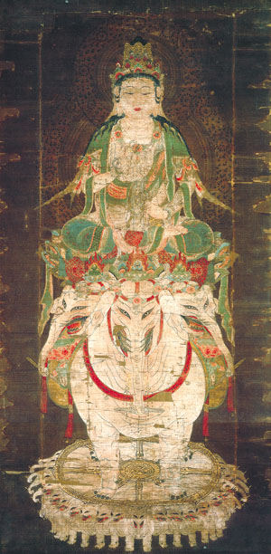 普賢延命菩薩像