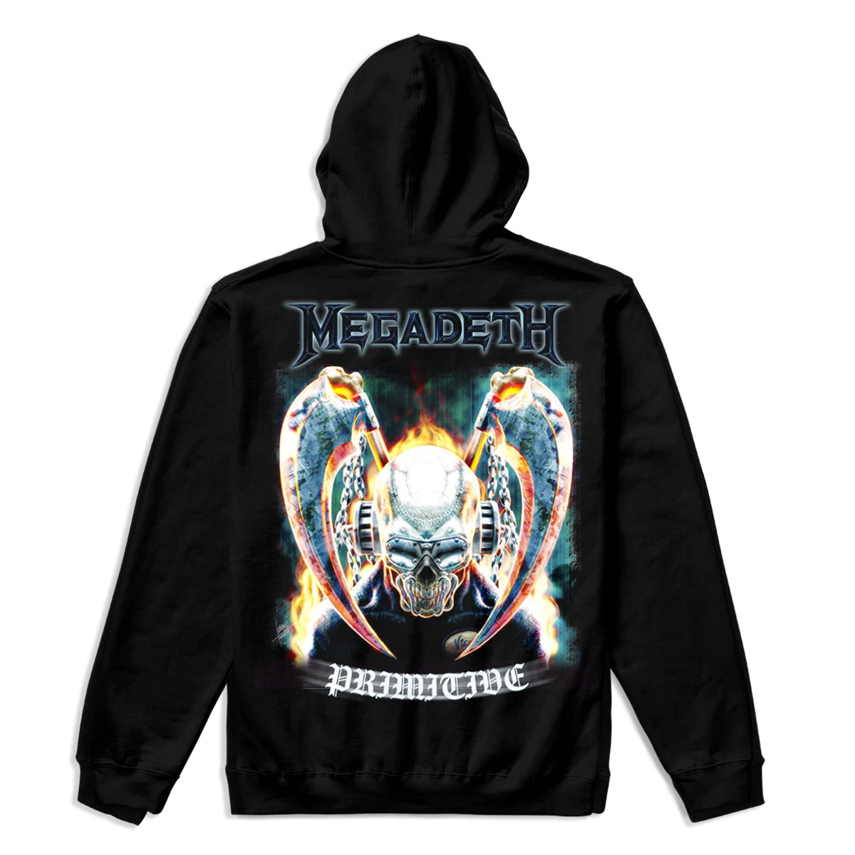 men's hoodie PRIMITIVE x MEGADETH - United - black - pipho2322-blk