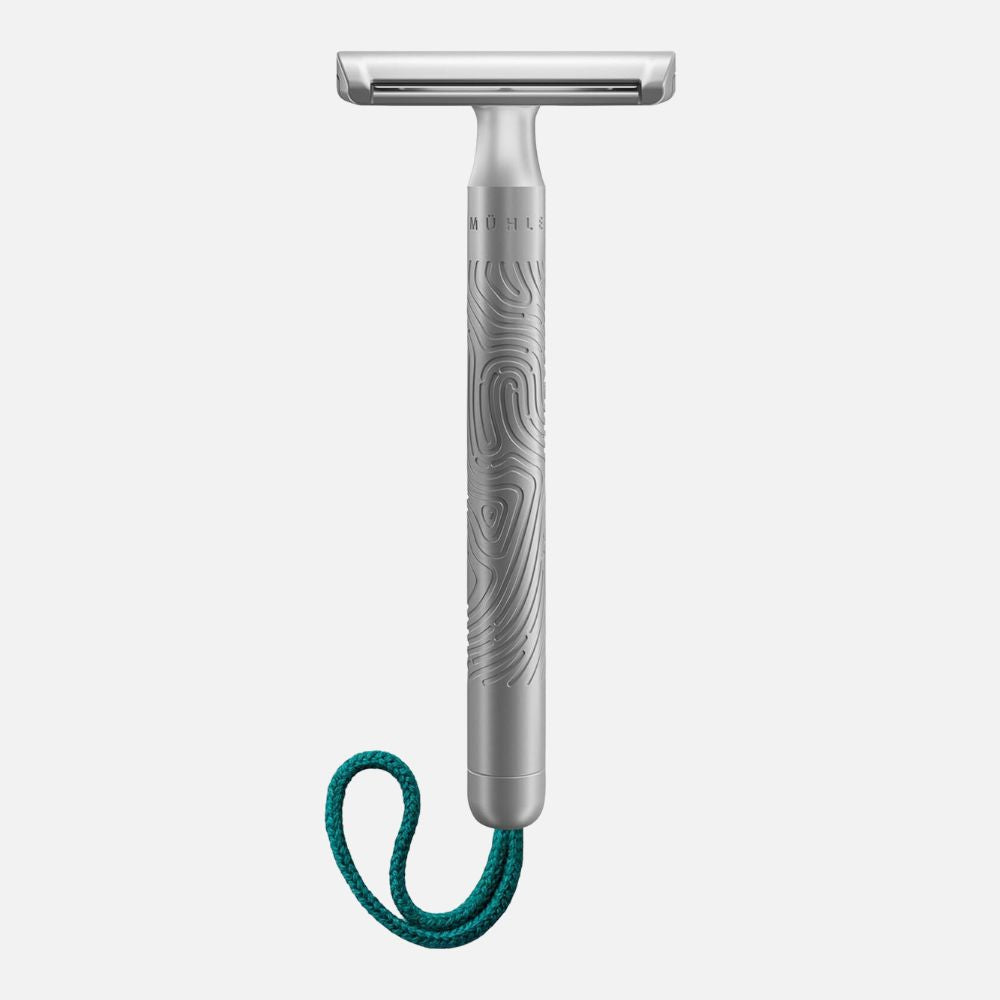 ミューレ コンパニオン ボディ＆フェイス 両刃カミソリ ターコイズ（緑