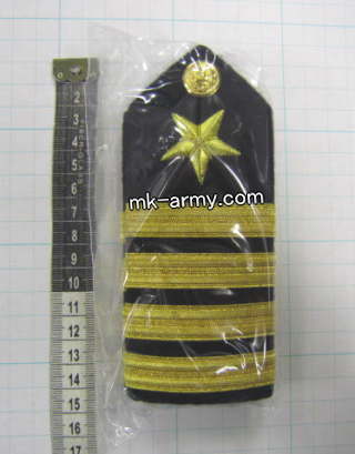 米軍納品階級章・U.S.Navyハード肩章(大佐)両肩