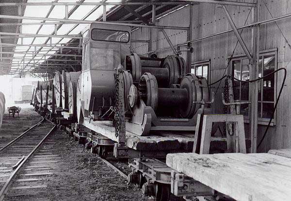 森藤式大型集材機輸送風景セット 09054