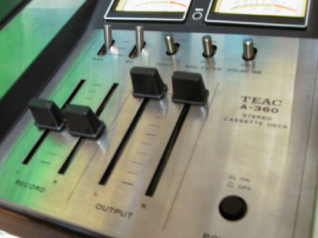 音出•録音確認済】TEAC A-360 カセットデッキ カセットデッキA-360の