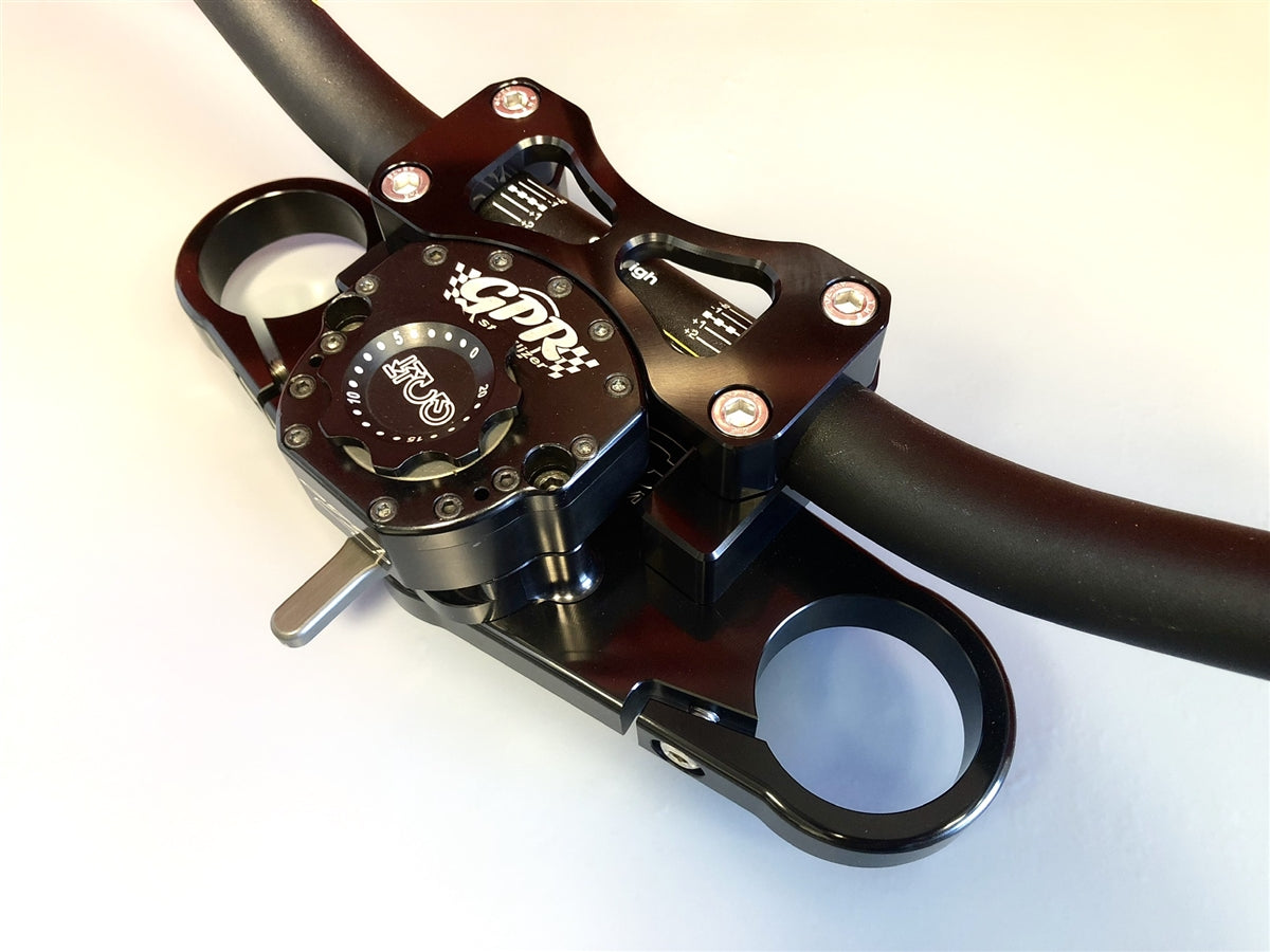 2013-2025 Kawasaki ZX6R 636 Top Triple Clamp With Dirt Bar Mounts