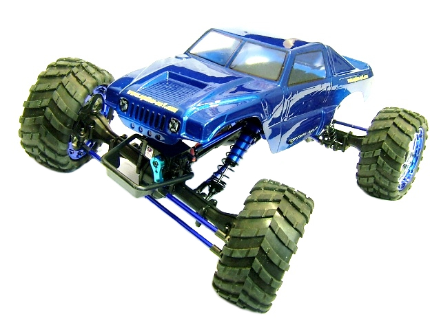 商品情報：1/10サイズ完成クローラーシャーシRock Fighter - OPTION No