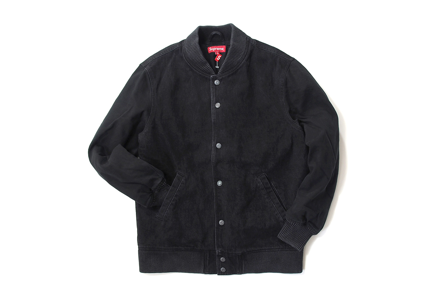 Supreme - Denim Twill Varsity Jacket - ParkSIDER