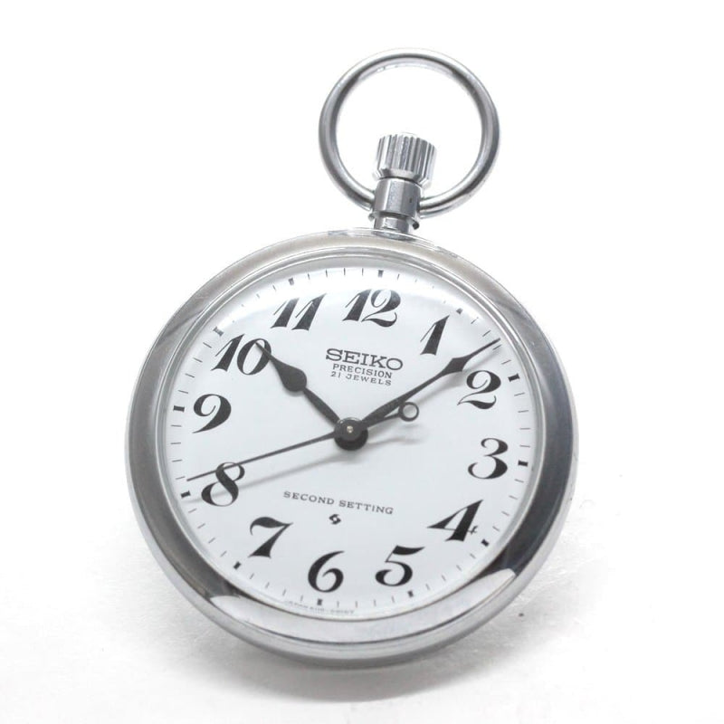 昭和の機械式セイコー鉄道時計/21石/19seiko-1264 – 懐中時計専門店