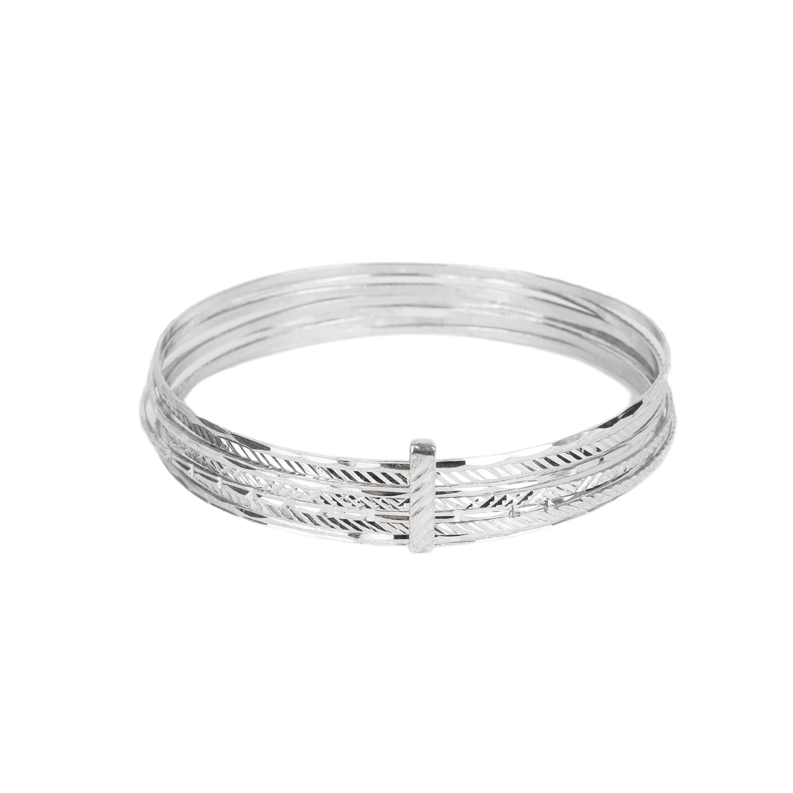 Bracelet Seven Bangles in Silver – PORTUGAL JEWELS