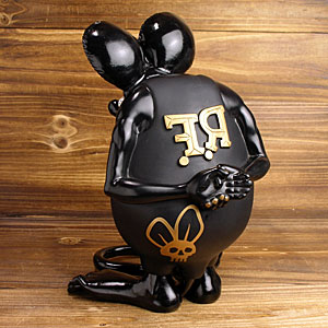 ラットフィンクフィギュア限定オール黒 アメリカン雑貨プランファースト