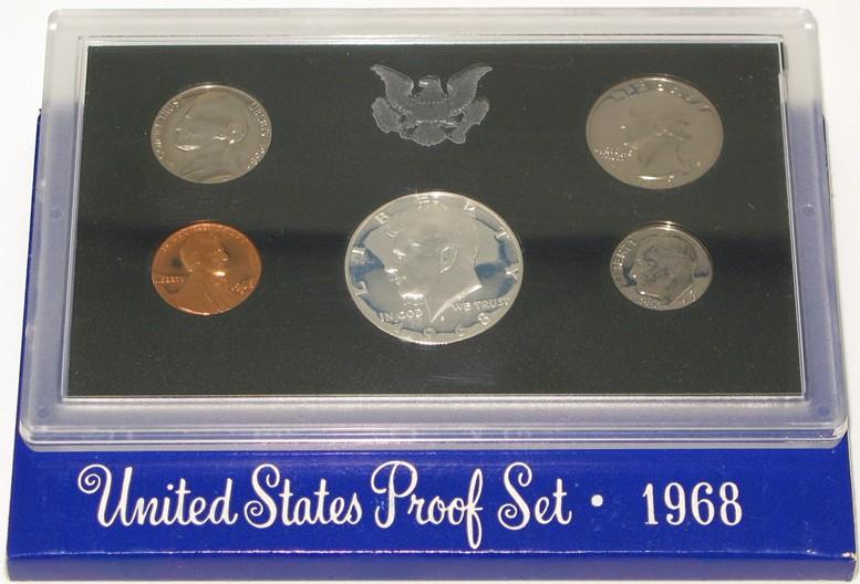1968 US Mint Proof Set – Proofsets.com