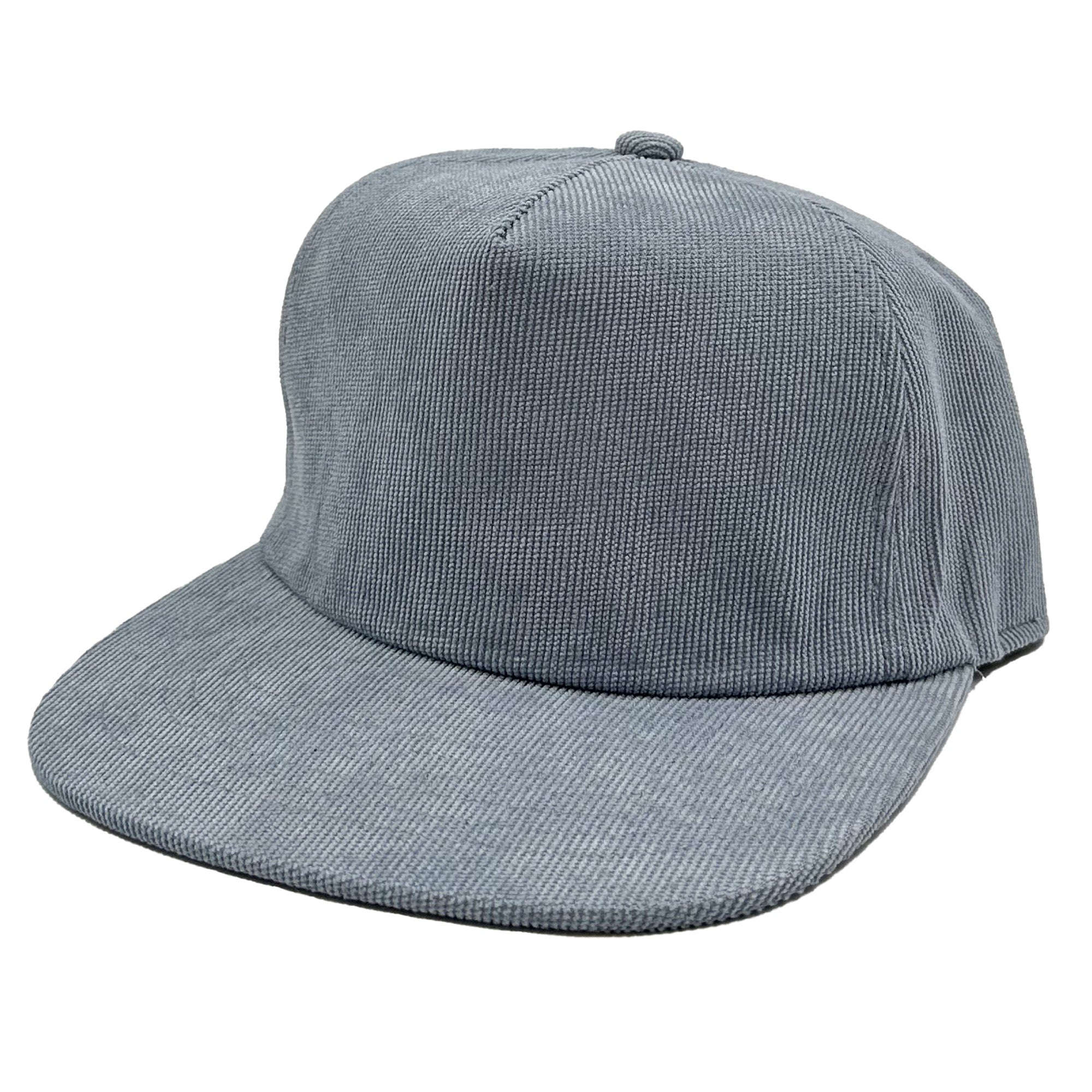 Nissi 5-Panel Flat Bill Corduroy Cap – Proper Designworks