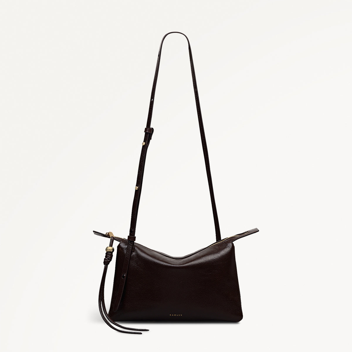 Dark Oak Medium Ziptop Cross Body | The Romilly AW25 | Radley London