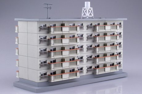 Nスケールジオラマにぴったりサイズの団地ストラクチャー | 鉄道旅のガイド