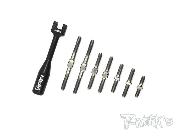 TB-126 64 Titanium Turnbuckle Set ( For Yokomo YD2 / YD-2 EX ) – T