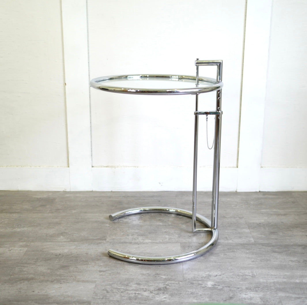 クラシコン/Classi Con/E-1027アジャスタブルテーブル クリアガラス