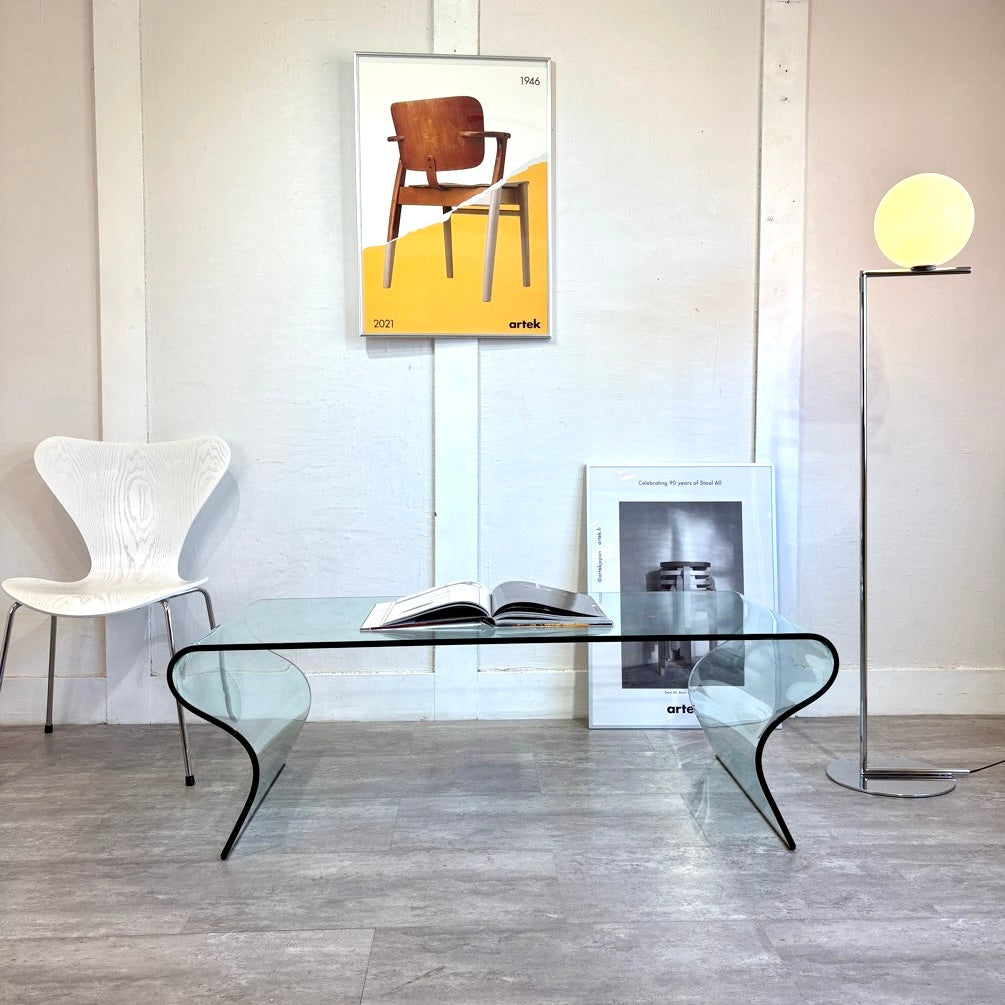 フィアムイタリア / FIAM Italia シャルロッテ ガラステーブル W125