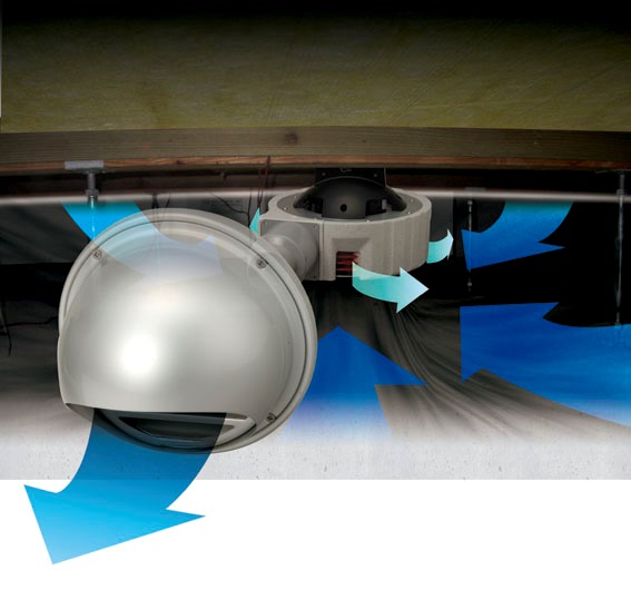 住宅床下用換気扇の販売/株式セピオジャパン