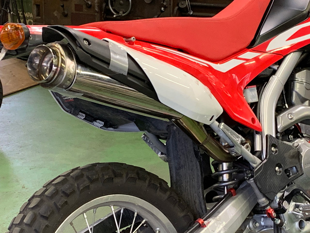 2017-2020 CRF250L/M｜POWERBOX チタン＆カーボンサイレンサー (2BK