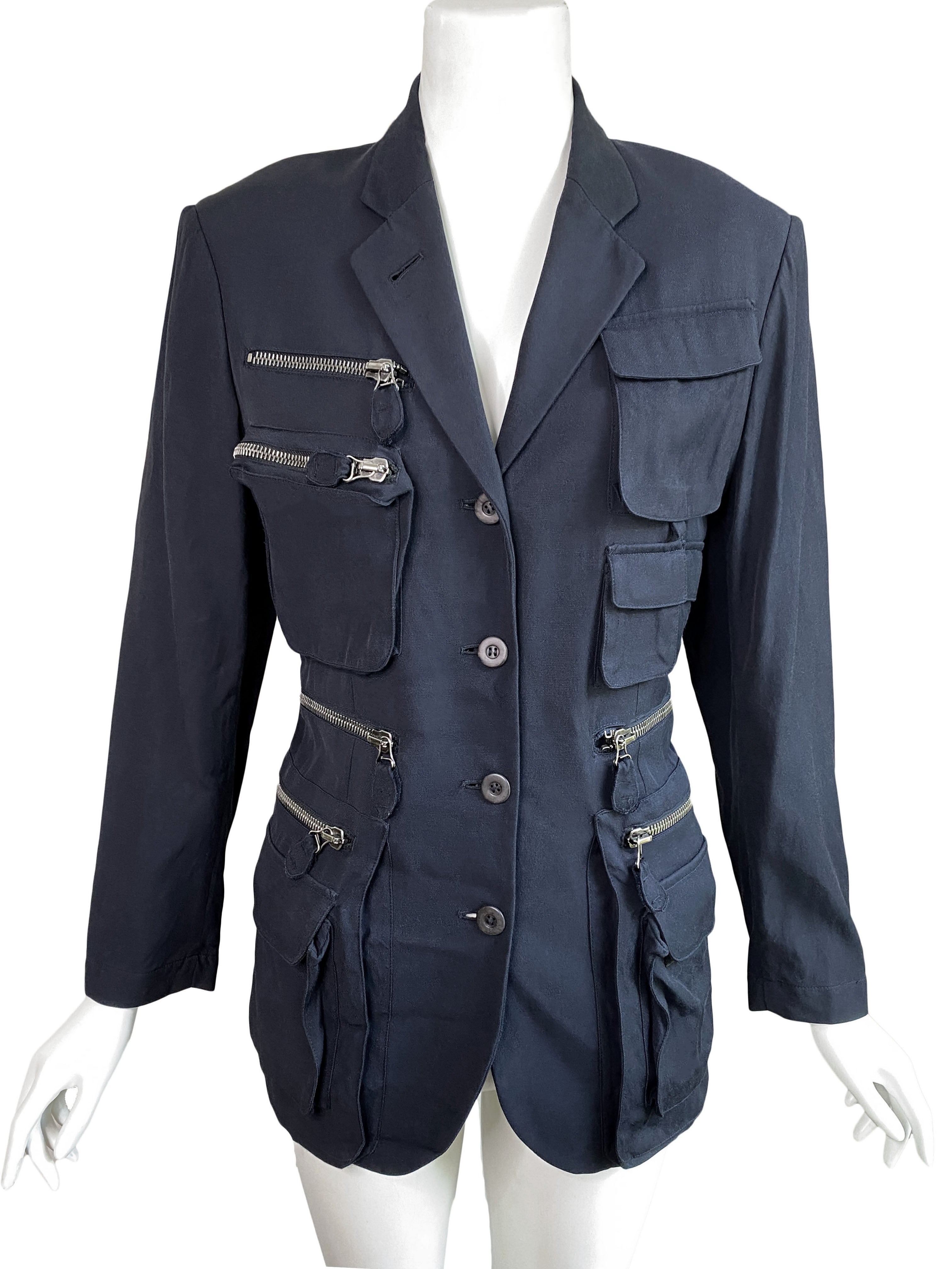 Jean Paul Gaultier Femme S/S 1996 Utility Jacket – Sweet Disorder