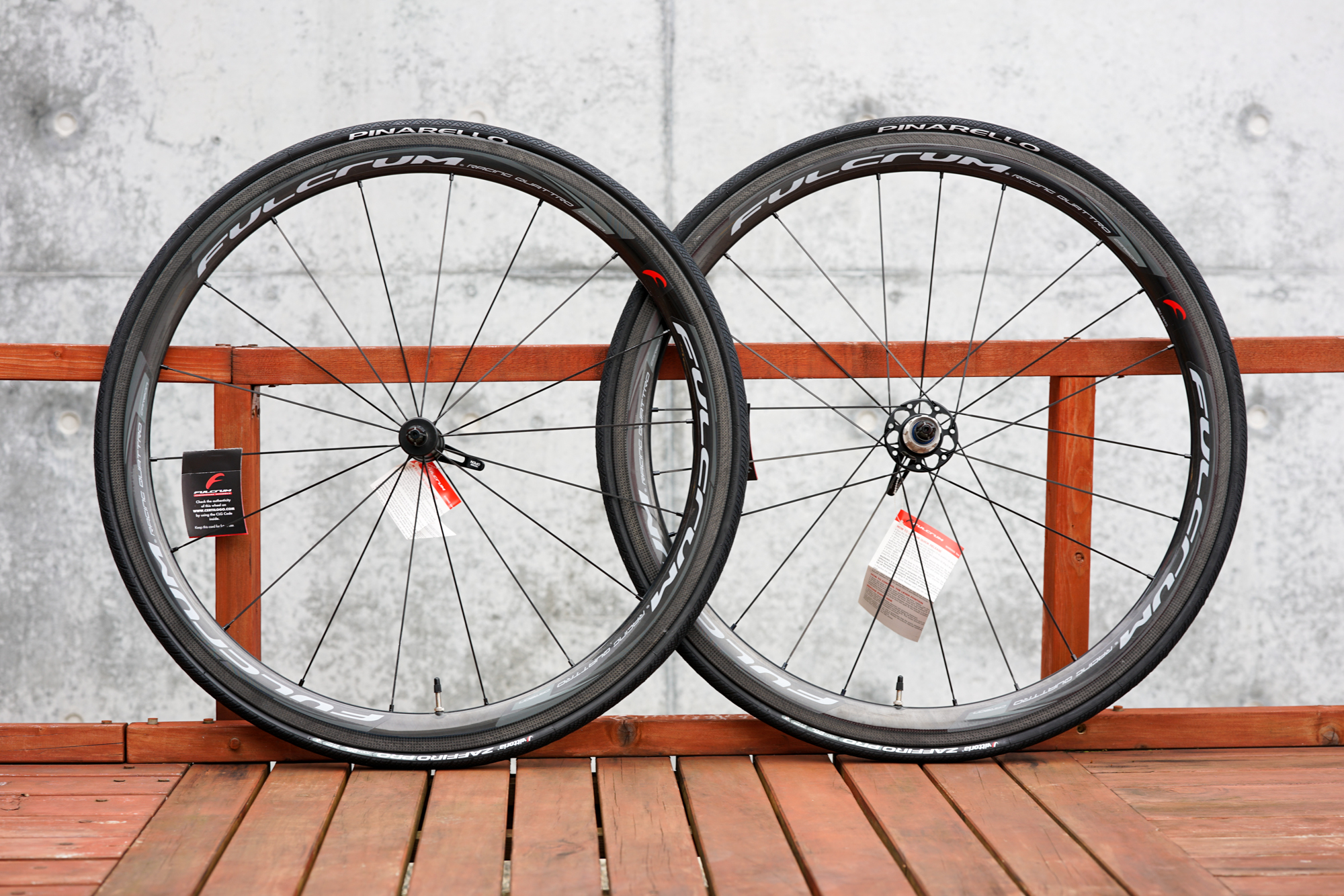 扱いやすいリムハイトのカーボンホイール！FULCRUM レーシングクアトロ