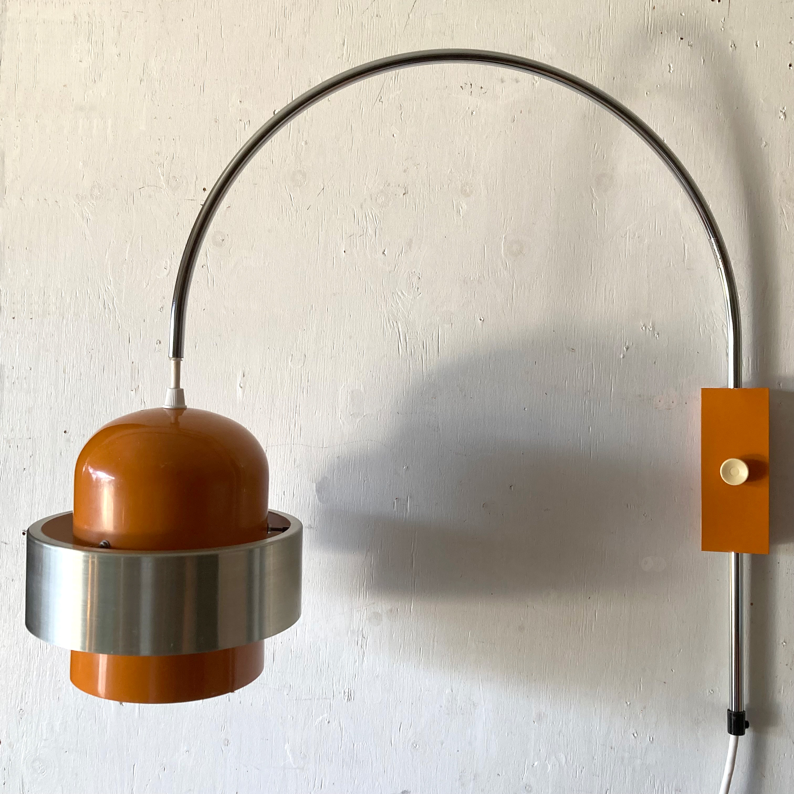 オランダ ヴィンテージ gepo スペースエイジ ウォールランプ ミッド