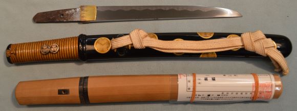 有）清水商会「江戸時代打刀糸巻太刀拵 予州松藩長之 特別保存刀剣