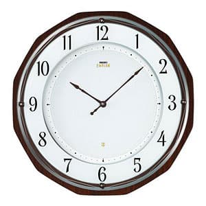 SEIKO EMBLEM セイコーエムブレム シックな薄型ソーラー電波クロック