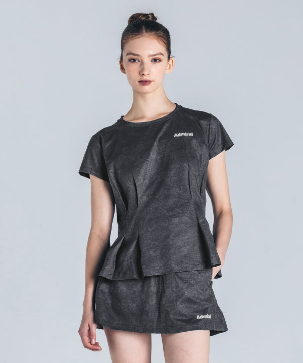 キルトプリントペプラムフレアTEE ATLA441 – ADMIRAL