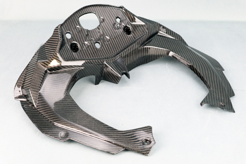 Ninja ZX-25R (2020-) アッパーカウルインナー --