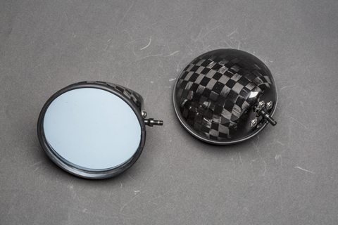 Ninja ZX-25R (2020-) ドライカーボンミラーセット--