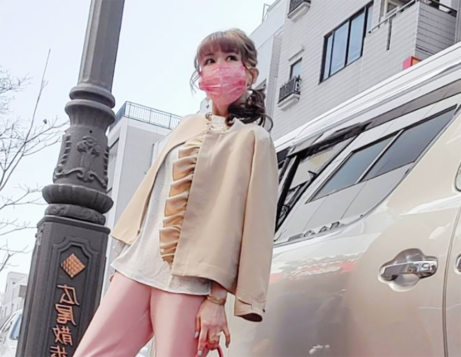 outlet】4WAYフリルジャケット アウター Lサイズ（L・LLサイズ