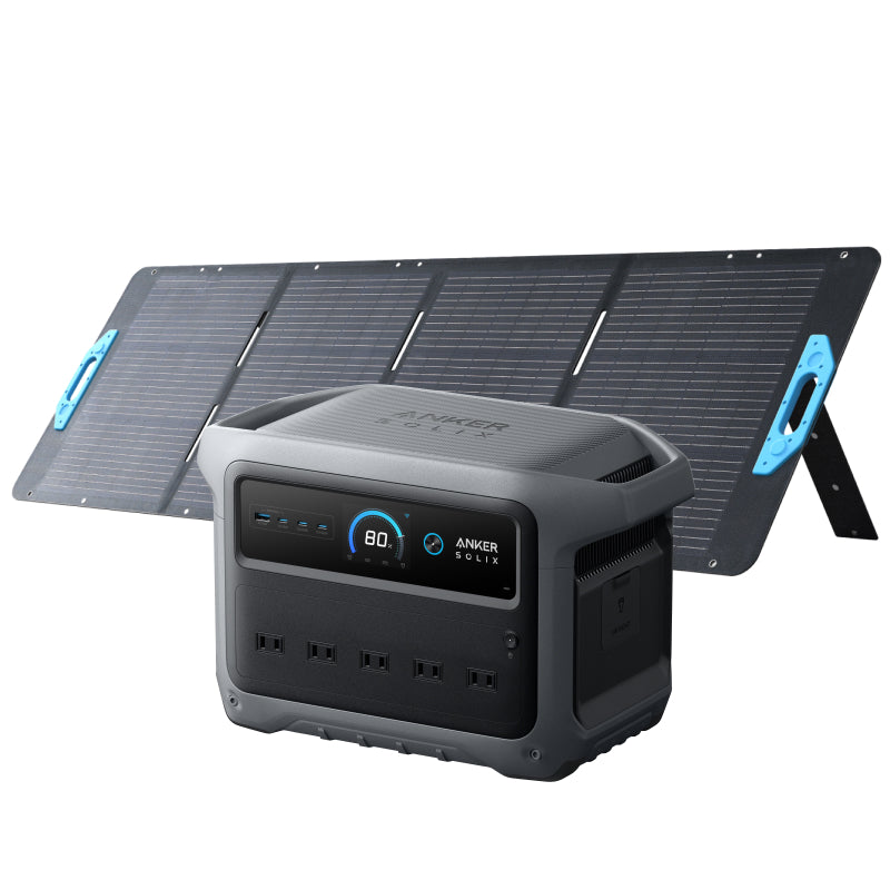 Anker Solix C1000 Gen 2 Portable Power Station with Anker Solix