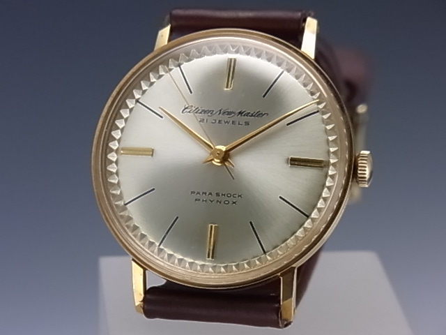 シチズン ニューマスター 21石 1961年製 手巻 (国産