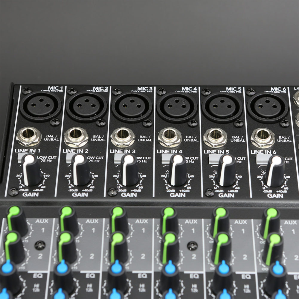 豊富な入力が魅力のアナログミキサー MACKIE 1402VLZ4レンタル開始しま