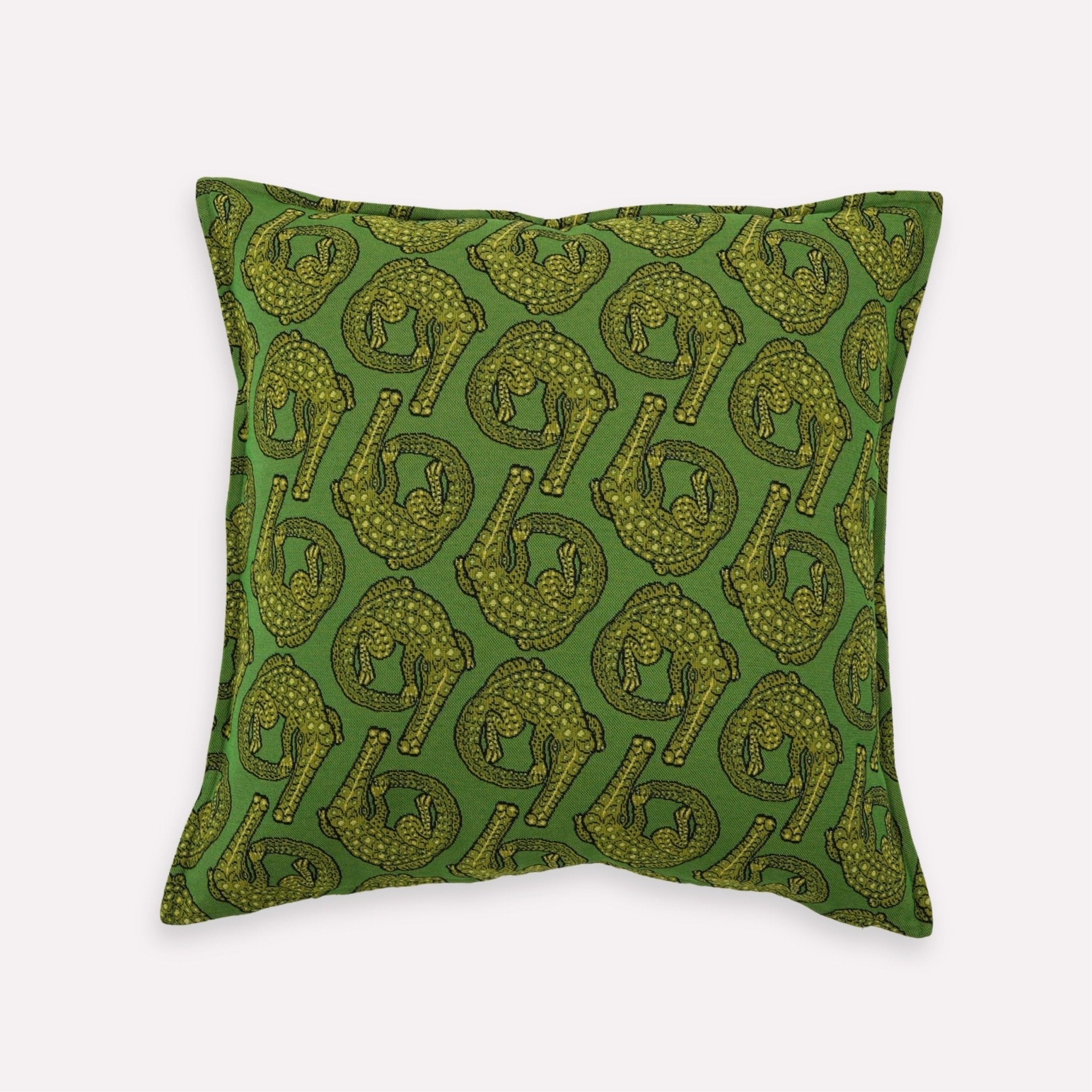 Croco Delta Jacquard Cushion Cover | Ardmore Design | Order Online