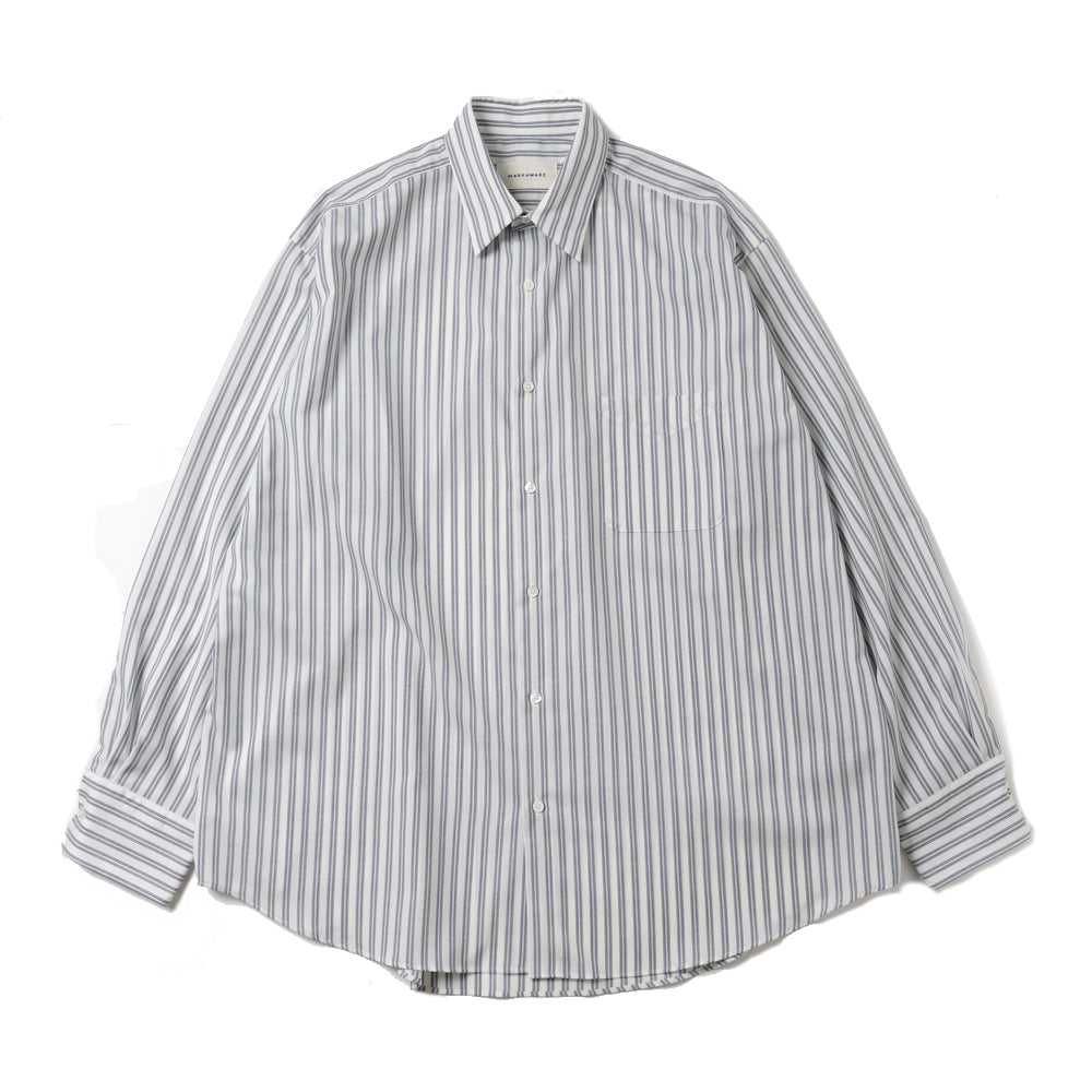 MARKAWARE(マーカウェア) - COMFORT FIT SHIRT WASHABLE WOOL OXFORD