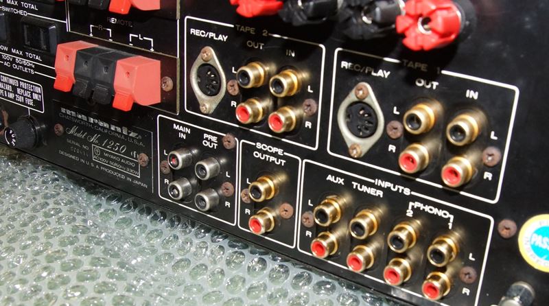 オーディオ修理｜マランツ Marantz Model-1250 プリメインアンプの修理