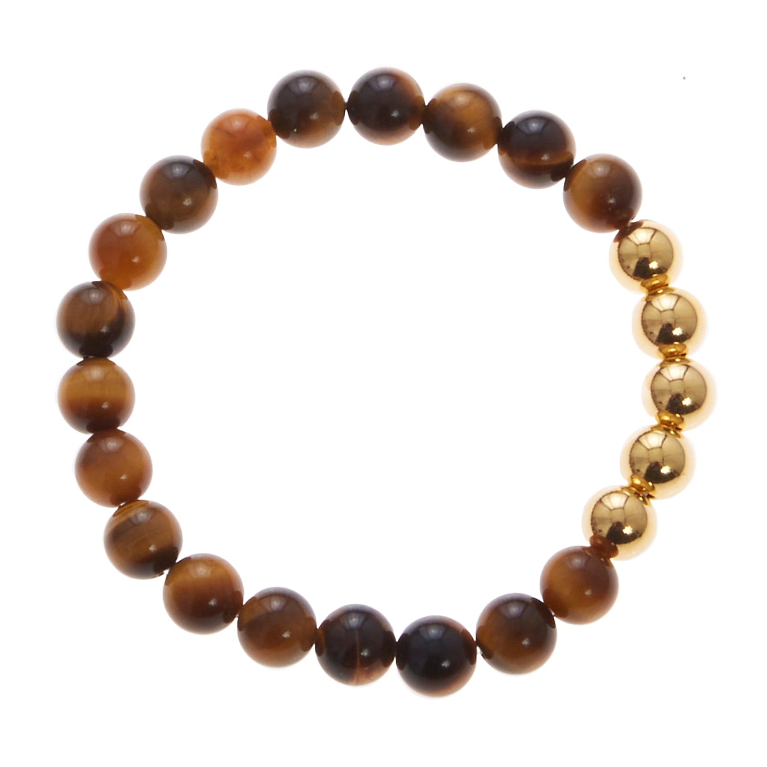 Old Fashioned Brown & Gold Beaded Bracelet | Ben-Amun Jewelry