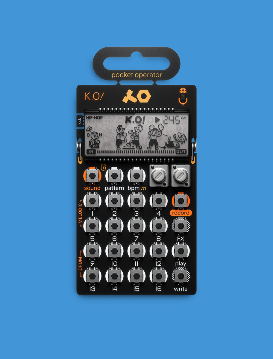 PO-33 K.O! Sampler – Beat Maker's Boutique