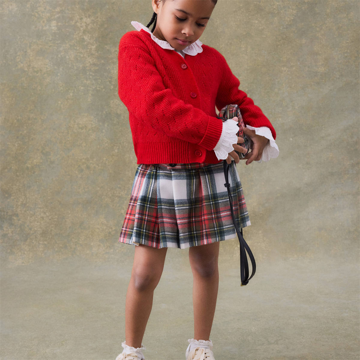 ボンポワン オンラインストア | Bonpoint チェック スカート