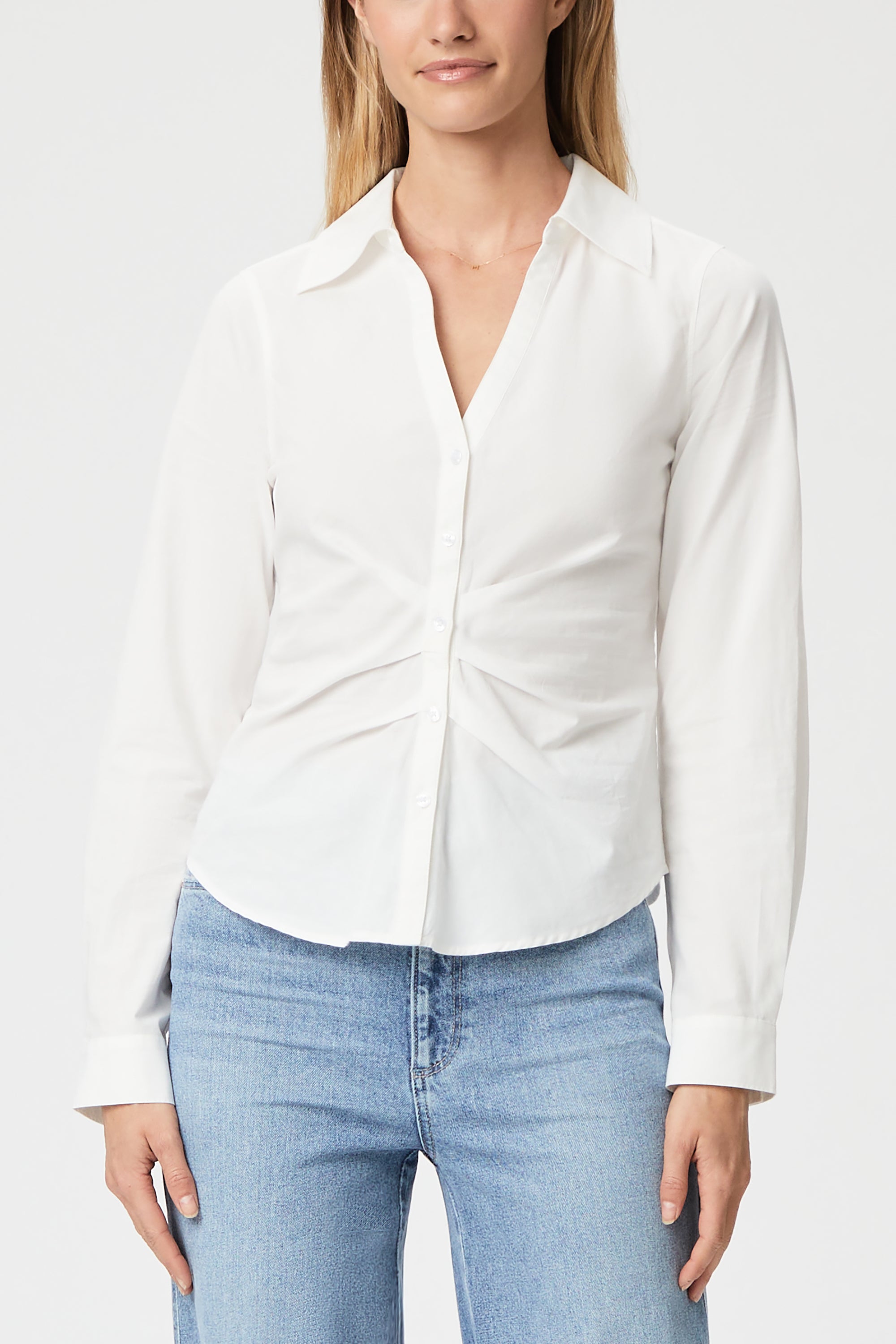 Paige Premium Denim - Alera Shirt in White – Blond Genius