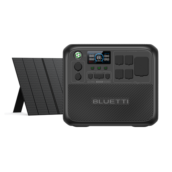 BLUETTI ポータブル電源 AC200L+ソーラーパネル |2048Wh、2000W ブルーティ
